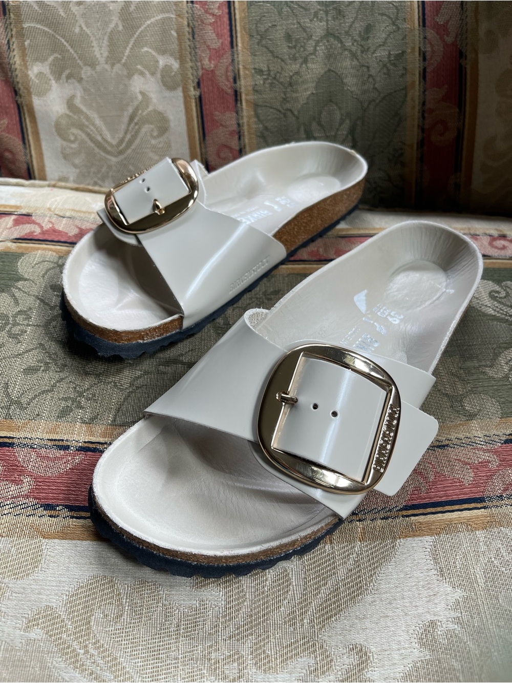 Birkenstock Madrid Big Buckle High Shine. Size 8-8.5 Women N18-21 - Picture 2 of 9
